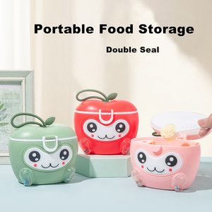Bán Buôn Thân Thiện Với Môi Bpa-Miễn Phí PP Bé Snack Container Phim Hoạt Hình Di Động Hộp Lưu Trữ Thực Phẩm Cho Trẻ Sơ Sinh Sữa Bột Cho Chăm Sóc Em Bé - Product Image 4