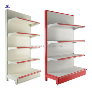 מדפי חנות קמעונאית חנות נוחות מדף גונדולה תצוגת מכולת פלדה מדפי / מדפים ומדפים - Product Image 1