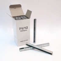 Chine Usine Bonne Qualité 22GA 8.9mm Couronne Agrafes Clous En Métal Rembourrage Agrafe U-Type Nail 7110