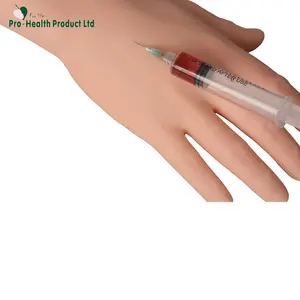 Venipuncture medicale kit pratica iniezione IV braccio di formazione con supporto in plastica portatile per il corso di formazione infermiera