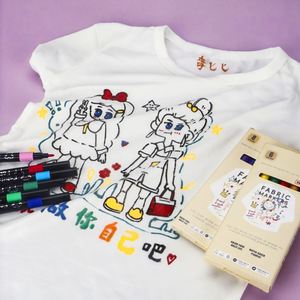 ปากกามาร์คเกอร์สำหรับผ้า ผ้าใบ กระเป๋าผ้า ระบายสี กันน้ำ ใช้สำหรับวาดภาพบนเสื้อยืด ผ้าใบ กระเป๋าผ้า  สำหรับงานเพ้นท์มือ  ปากกาสำหรับงานสิ่งทอ เพื่อการตกแต่งส่วนตัว - Product Image 3