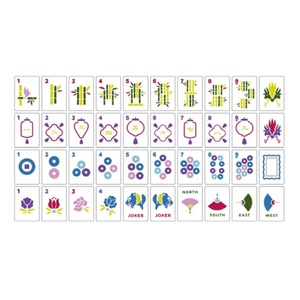 Juego de Fichas de Mahjong Americanas de Lujo, Talladas en Acrílico, Plegables, Duraderas, Venta al Por Mayor Directa de Fábrica, 160 Fichas de Bambú Ámbar Ecológicas para Casino - Product Image 5