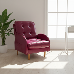 Fauteuil de cinéma maison manuel une <span class=keywords><strong>place</strong></span>, style européen moderne, revêtement en tissu de luxe avec structure métallique, design européen abordable direct usine - Product Image 5