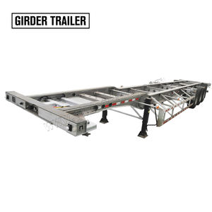 Triejes deslizantes, longitud extensible, contenedor de 40 pies, chasis deslizante de remolque esqueleto en venta - Product Image 6