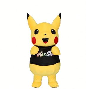 <span class=keywords><strong>Disfraz</strong></span> Inflable de <span class=keywords><strong>Pikachu</strong></span> Unisex para Adultos, Vestido de Camiseta con Estampado de Seda, Diseño Personalizado, Temática Navideña, en Oferta - Product Image 1