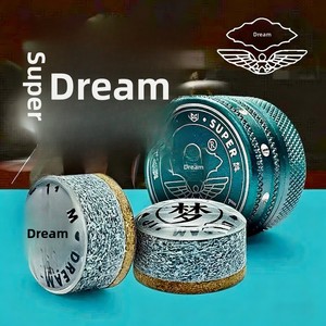 หัวคิวสนุกเกอร์เรซิ่น LP Super Dream ขนาดเล็ก กลาง และใหญ่ (11/12/14 มม.) ลายโบว์ไท - Product Image 1