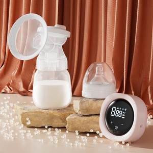 Tire-lait électrique puissant en silicone sans BPA avec <span class=keywords><strong>biberon</strong></span> pour bébé, accessoires d'<span class=keywords><strong>allaitement</strong></span> pour mariages - Product Image 1