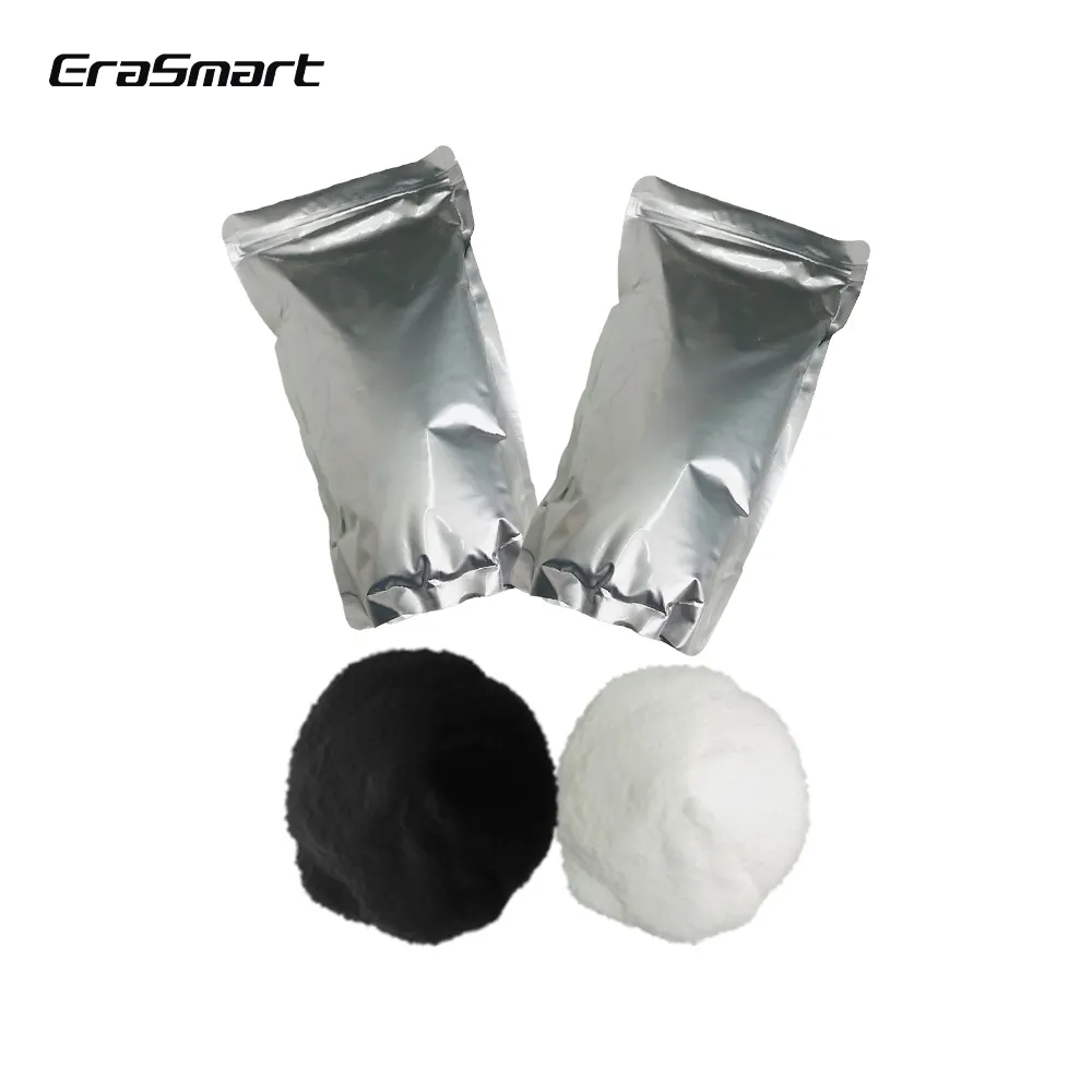 Erasmart Heat Transfer Printing DTF Adhesive Powder Stretchy White Black Hot Melt Powder DTF Powder