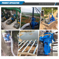 Pompe à eau centrifuge horizontale à moteur électrique pour l'irrigation agricole et le transfert de liquides industriels
