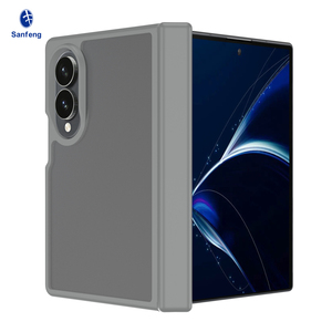 Coque personnalisée <span class=keywords><strong>pour</strong></span> Samsung Z Fold 8 avec protection de charnière, grise, antichoc, effet mat, <span class=keywords><strong>pour</strong></span> vente en gros - Product Image 1