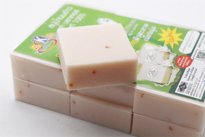 สบู่กลูต้าคอลลาเจน<span class=keywords><strong>ไทย</strong></span>คุณภาพสูง ผลิตด้วยมือ สบู่บำรุงผิวขาว สบู่ดูแลผิว สบู่น้ำนมข้าว - Product Image 3
