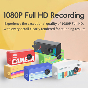 กล้องพวงกุญแจขนาดเล็ก 1080P HD กล้องบันทึกวิดีโอขนาดเล็กสำหรับเด็ก แบตเตอรี่ 200 มิลลิแอมป์ กล้องดิจิตอลพวงกุญแจ หน้าจอ IPS - Product Image 5