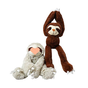 Juguete de peluche suave de algodón personalizado, cortina de perezoso de brazo largo, oso bonito para niños <span class=keywords><strong>con</strong></span> relleno de algodón PP, paquete Opp - Product Image 4