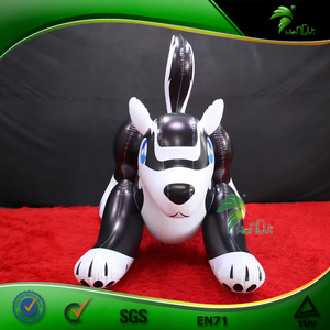 Jouets à succès <span class=keywords><strong>Husky</strong></span> noir gonflable, Jouet pour chien gonflable personnalisé Hongyi Loup volant - Product Image 2