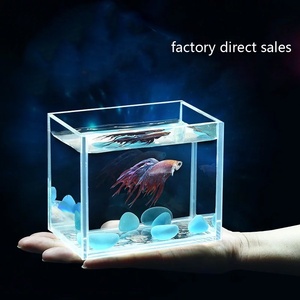 맞춤형 최고의 아크릴 미니 수족관 물고기 탱크 - Product Image 3