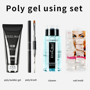 2023 nouvelle marque privée acrylique ongles Gel couleurs personnalisées tremper UV ongles <span class=keywords><strong>Extension</strong></span> Gels 60Ml Nude Rose Poly Gel Polygeling - Product Image 2