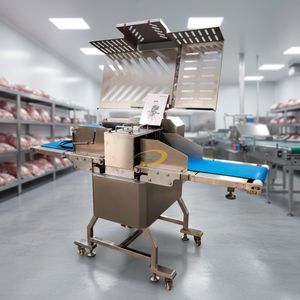 Machine à trancher la viande fraîche automatique à <span class=keywords><strong>prix</strong></span> attractif, fournie par l'usine, trancheuse à <span class=keywords><strong>jambon</strong></span> - Product Image 1