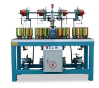 Machine à tisser en corde tressée Para aramide à 16 broches plates et rondes/Machine à tresser