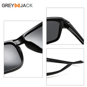 Lunettes de soleil Grey Jack K052, monture TR90, verres TAC, polarisées UV400, vision nocturne, unisexe, pour la conduite en extérieur, type 3 - Product Image 4