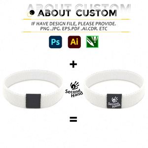 Pulseras de Velcro Tejidas con Logotipo Personalizado para Festivales de Música, Eventos Corporativos y Regalos Promocionales - Product Image 3