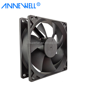Annewell Kleine 90Mm Dc Geruisloze Grote Cfm Koelventilator Wdf 9225 Mouw Lager 12V 24V 92X92X25Mm Lasmachine Dc Koelventilator - Product Image 4