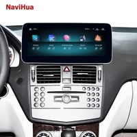 Radio para Auto con Sistema Linux Navihua, Android Auto Inalámbrico y Carplay para Mercedes-Benz W204 W205 GLA a CLA W207 W212 GLK CLS