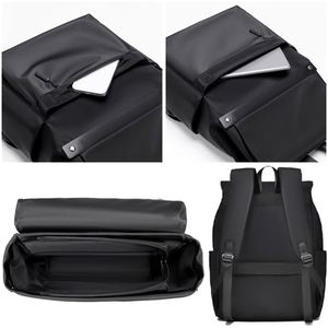 2024 meilleure qualité étanche Oxford fantaisie luxueux OEM hommes affaires ordinateur portable sac à dos école sac à dos Mochila Sac a dos - Product Image 3