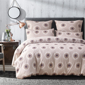 高品質の北欧の派手な植物明るいポリエステルデジタルプリント<span class=keywords><strong>3</strong></span>ピース羽毛布団寝具セット - Product Image 4