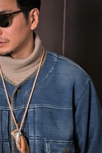 Veste en jean pour hommes Vente en gros à la mode assortie - Product Image 5