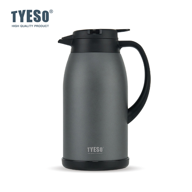Convenient Home Use Vacuum Thermal Carafe Stainless Steel Insulated Coffee Pot One Touch Design 360 Degree Rotatable Base