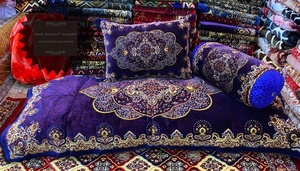 ชุดหมอนอิงและปลอกหมอนสไตล์ Toshak อัฟกันดี,ชุดเบาะและปลอกหมอน | ที่นั่งอัฟกานีอาหรับพื้นที่นั่งแบบตะวันออก - Product Image 3