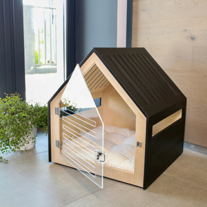 Modern wooden outdoor cat dog house for pet dogs houses furniture kennel,crate and house.