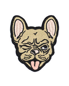 <span class=keywords><strong>2025</strong></span> <span class=keywords><strong>Hot</strong></span> Bán 3D nháy mắt con chó thêu vá vui động vật thêu các bản vá lỗi cho túi tùy chỉnh bán buôn sắt may vải Sticker - Product Image 5