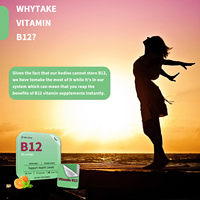 Bande orale dissolvante la plus vendue Supplément de vitamine B12 Soutien Énergie Film de bonbons Méthylcobalamine Vitamine B12 Bande orale