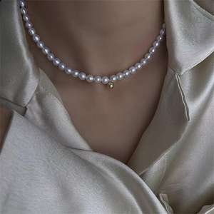 Collar de Estilo Chino Retro de Alta Gama para Mujer, Cadena de Clavícula con Perlas Naturales de Agua Dulce de Alta Calidad, Nuevo Estilo de Alta Gama - Product Image 4