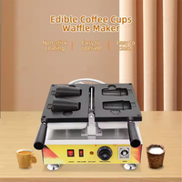 Machine à fabriquer des coupes à glace, des coupes à thé au lait, des coupes à gaufres, des coupes à café comestibles
