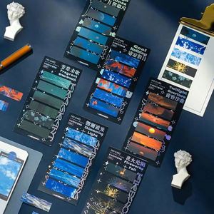 Nouvel ensemble de papeterie personnalisable pour étudiants avec fonction autocollante – Bloc-notes esthétique - Product Image 2