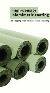 Tapete de Yoga y Pilates de Caucho Natural Ecológico de 5 mm de Grosor, Semicircular, 183 cm de Longitud, Duradero, Antideslizante, Impermeable y Fácil de Limpiar - Product Image 5