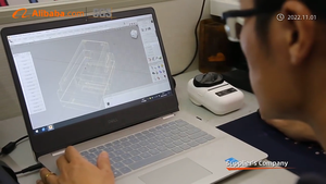 80 mét tốt nhất bán hộ chiếu ảnh x Thiết bị đầu cuối vải mã vạch nhãn xách tay mini nhiệt Ethernet <span class=keywords><strong>Wifi</strong></span> máy in - Product Image 5