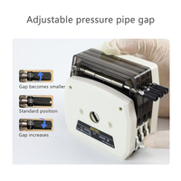 Pompa peristaltik kepala pompa multisaluran, 12v 24v Dc 220V Yz15 Mini mikro hanya dosis ganda Yz25 Oem dapat dibuka ganda