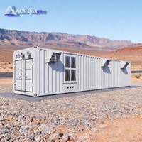 Conteneur de minage refroidi par liquide pour ferme de minage ASIC, hébergement pour la production de Bitcoin