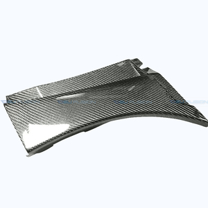 Pour Subaru Impreza WRX STI S4 VAB VAF 2015-2021, garniture de conduit d'aile avant en fibre de carbone, garniture de ventilation latérale, style OEM - Product Image 5