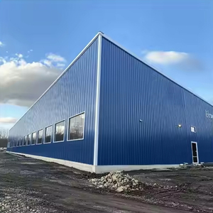 Kho Modular nhà 2025 giá rẻ ánh sáng + cấu trúc + thép nhà tiền chế xi măng slab Khuôn Thép Cấu Trúc Xây Dựng - Product Image 1