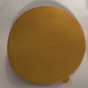 Chất lượng cao 8 lỗ nhôm Oxit mài mòn Pad Vàng chà nhám đĩa móc vòng lặp cho máy xay cho bề mặt mài tùy chỉnh OBM - Product Image 2