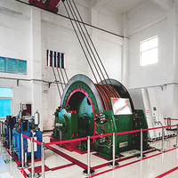 Treuil minier à friction multi-cordes de 120T de capacité de charge pour mines non métalliques, faible bruit, personnalisable