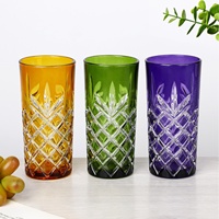 Gobelets à eau sans poignée ni couvercle en verre sodocalcique style Dublin, vente en gros du fabricant, pour restaurants, décoration intérieure et boissons