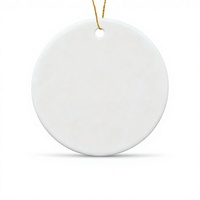 Meilleures ventes transfrontalières : Décorations de Noël en céramique, Ornements de Noël DIY, Pendentifs de style festif, Breloques souvenirs