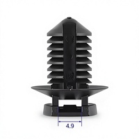 Nouvelles attaches de fixation en nylon 66 en deux parties de type Hellermann pour câbles, modèle FT8-L