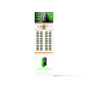 Estación <span class=keywords><strong>de</strong></span> Carga Compartida con Pantalla <span class=keywords><strong>de</strong></span> 21.5 Pulgadas y 48 Ranuras, con Lector <span class=keywords><strong>de</strong></span> Tarjetas POS Integrado para Restaurantes y Uso en Comercios Minoristas - Product Image 5