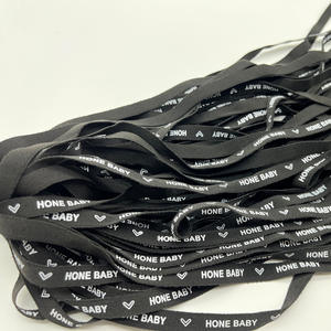 Cinta de cincha deportiva de 1cm impresa personalizada de fábrica, <span class=keywords><strong>camiseta</strong></span> de poliéster personalizada, correa de borde de cuello trasero, cincha de <span class=keywords><strong>escote</strong></span> - Product Image 6